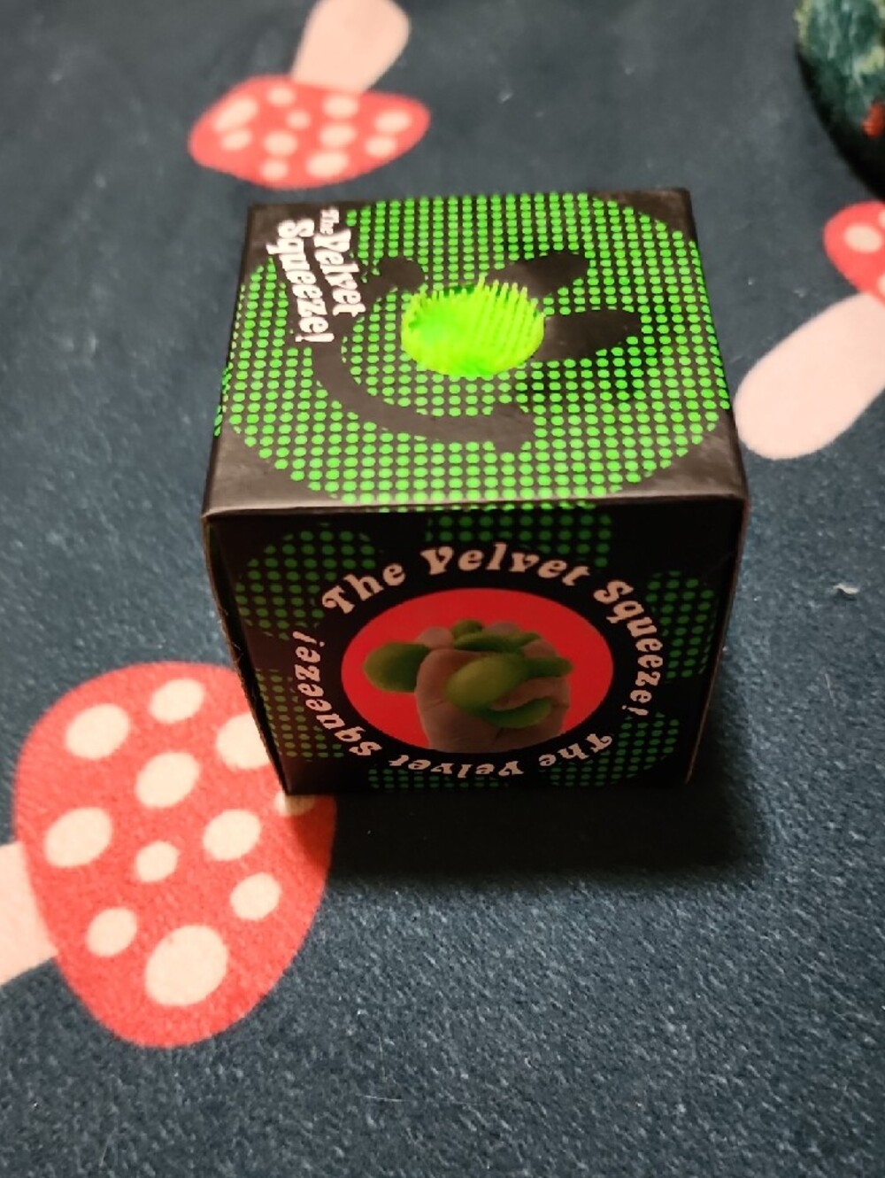 Fuzz Ball Kids Sensory Toy - Bright Green - Picture 3 of 4